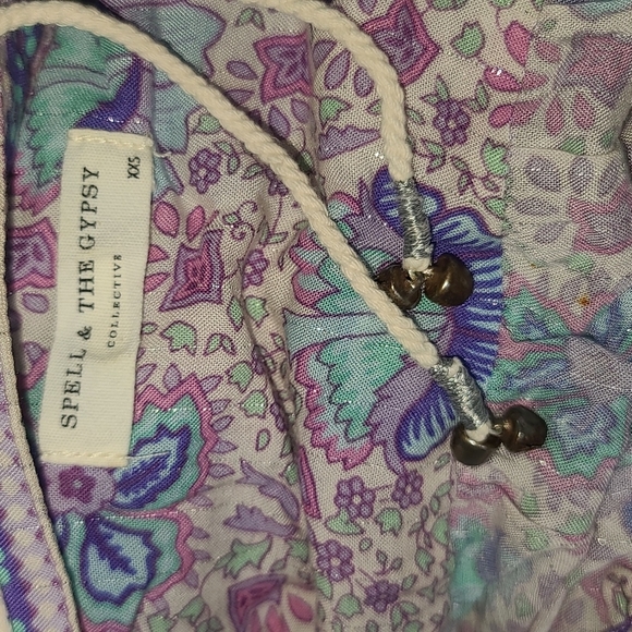 Spell designs poinciana playdress lilac wild thing lavender mini dress xxs play - Picture 12 of 16